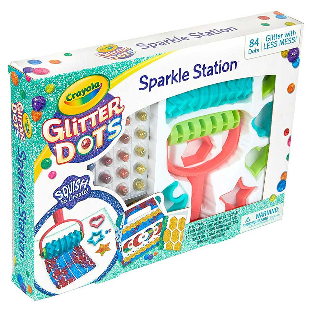 Crayola Glitter Dots Sparkle Station Jomla.ae