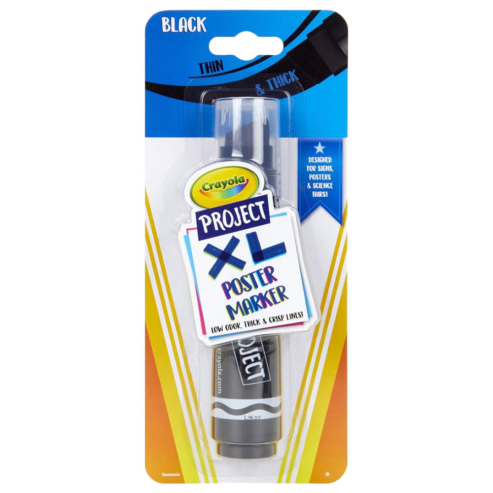 Black deals crayola markers