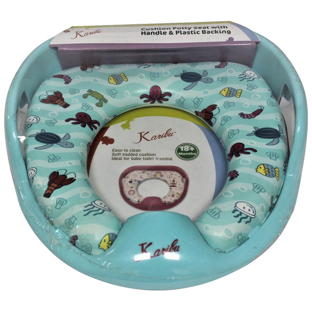 Cushion potty seat with sale handle