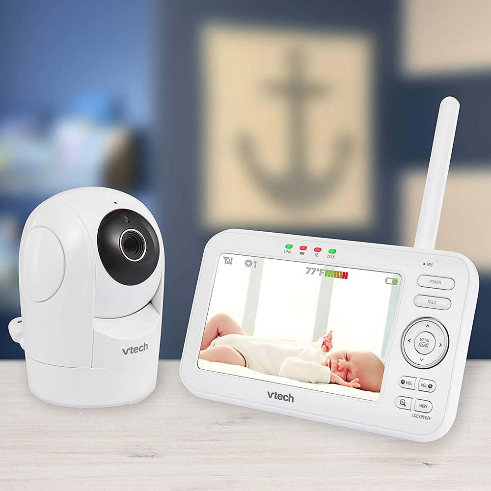 Vtech baby monitor store 5 inch screen