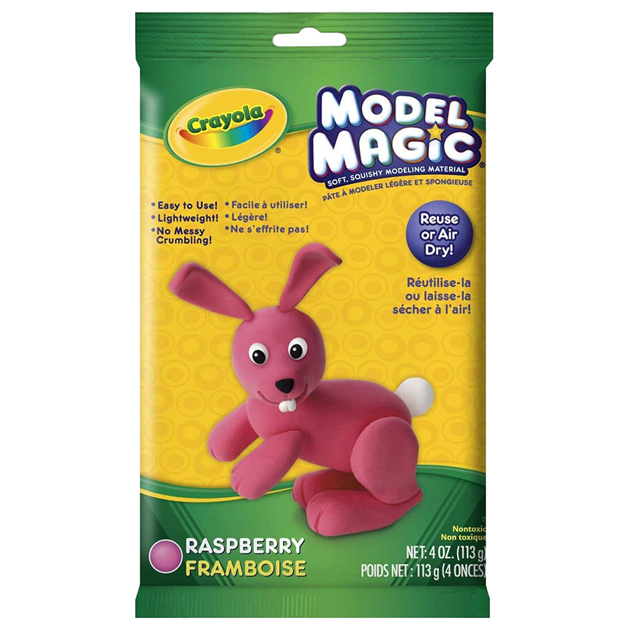 Crayola Model Magic, 4oz Pouch Raspberry Jomla.ae