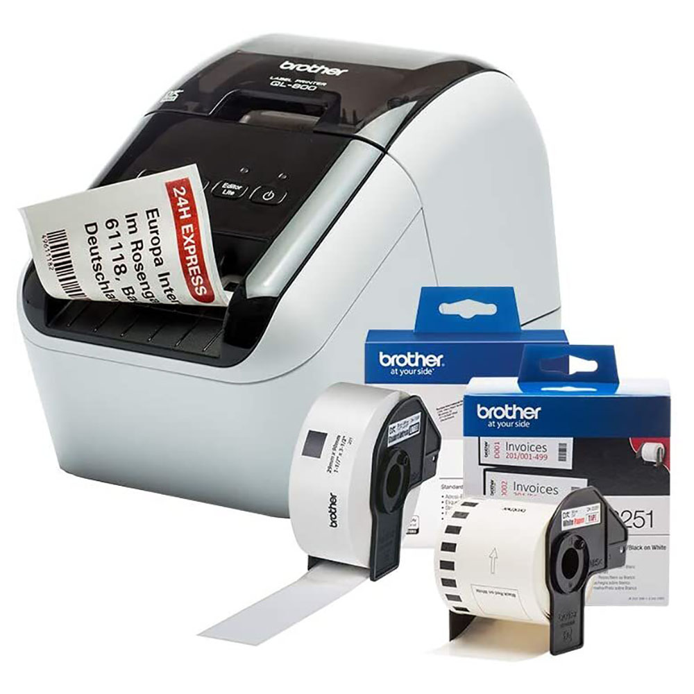 Brother - QL 800 High Speed Professional Label Printer