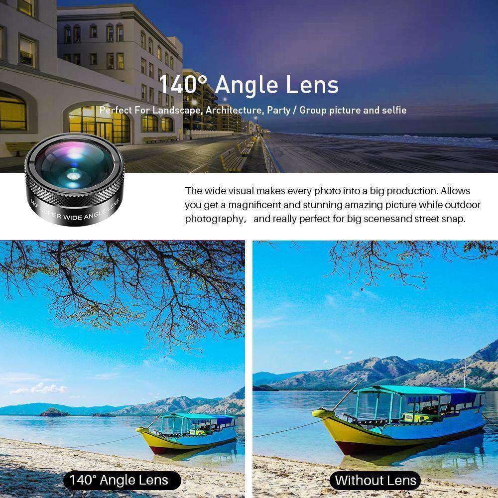 Order Apexel 11 in Phone Camera Optical Filter Lens Kits Now
