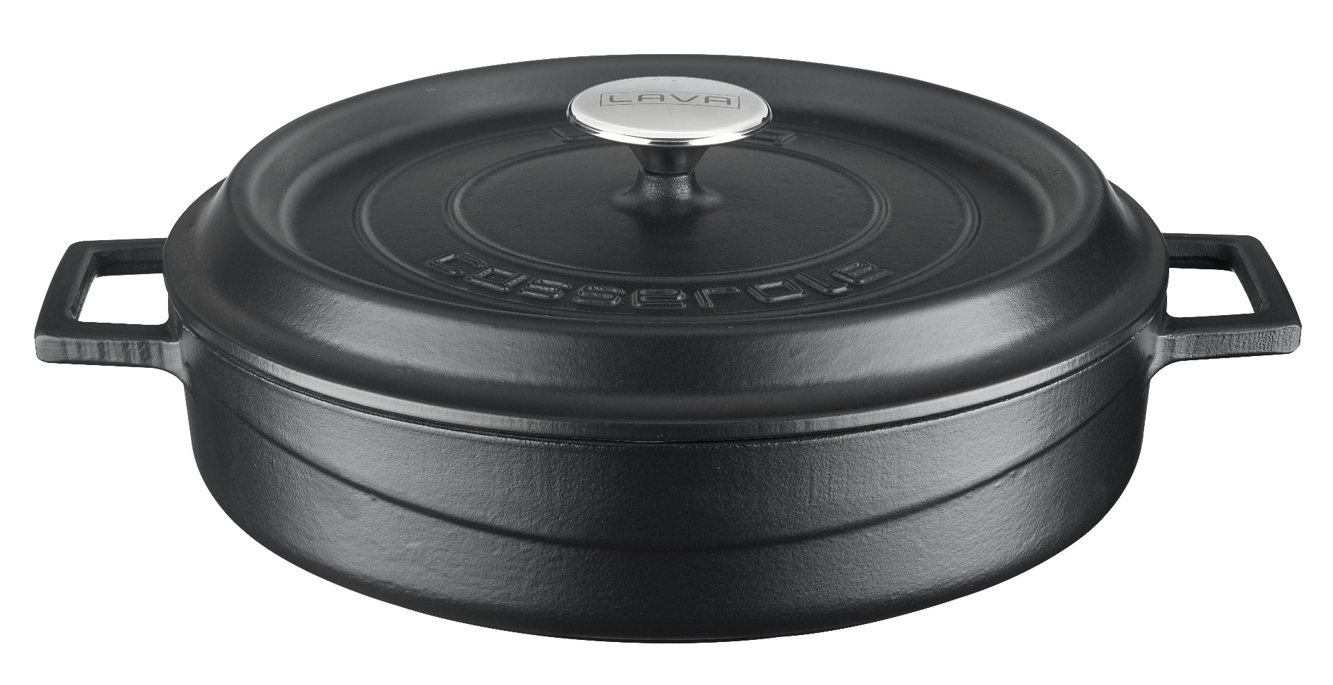 اطلب جدر طبخ مع غطاء كسروله 28 سم لافا Lava Multi-Purpose Casserole ...