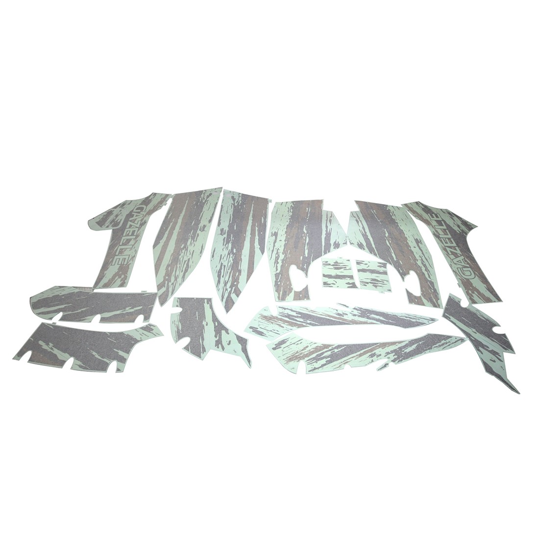 Gazelle Side Stripe Sticker (Gold/Brown) Nissan Patrol Y61 VTC GU