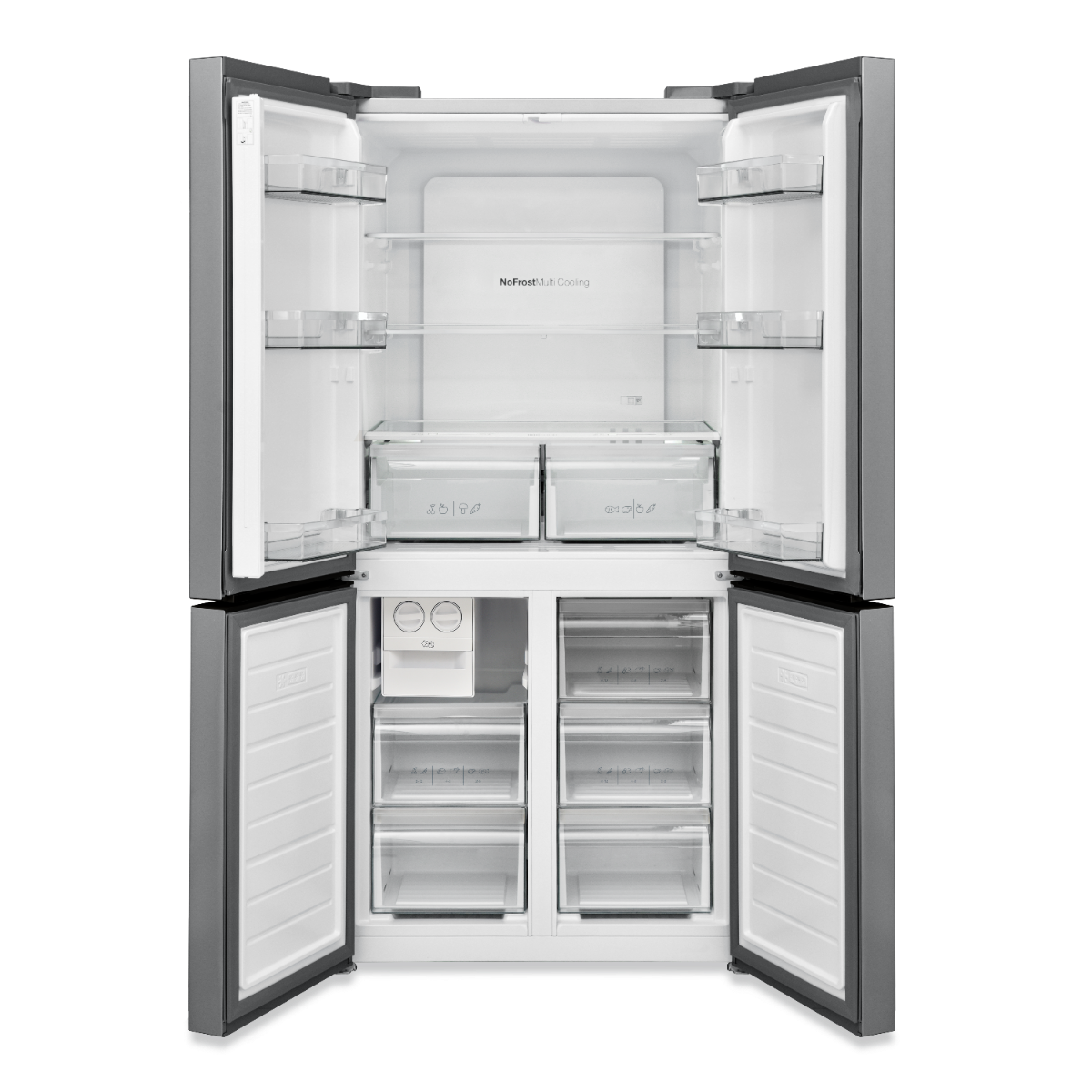 اطلب ثلاجة بأربع أبواب 700 لتر تيريم Terim French 4 Door Bottom Freezer