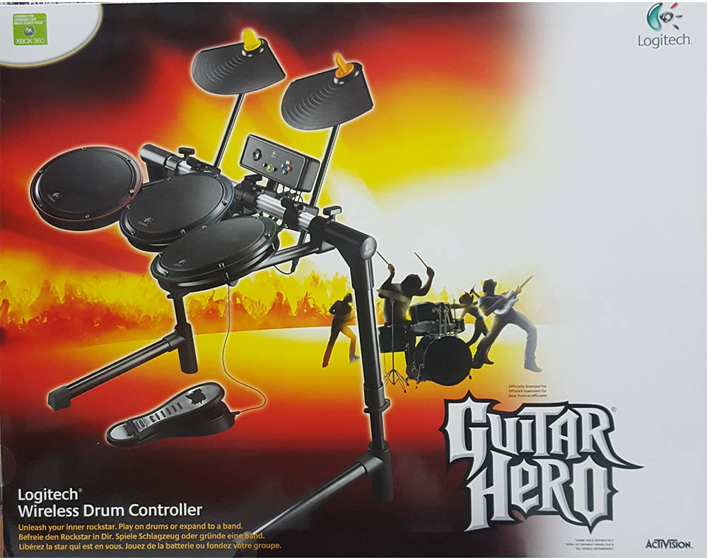 اطلب جهاز تحكم لاسلكي في الطبلة لجهاز اكس بوكس 360 لوجيتيك Logitech PS3