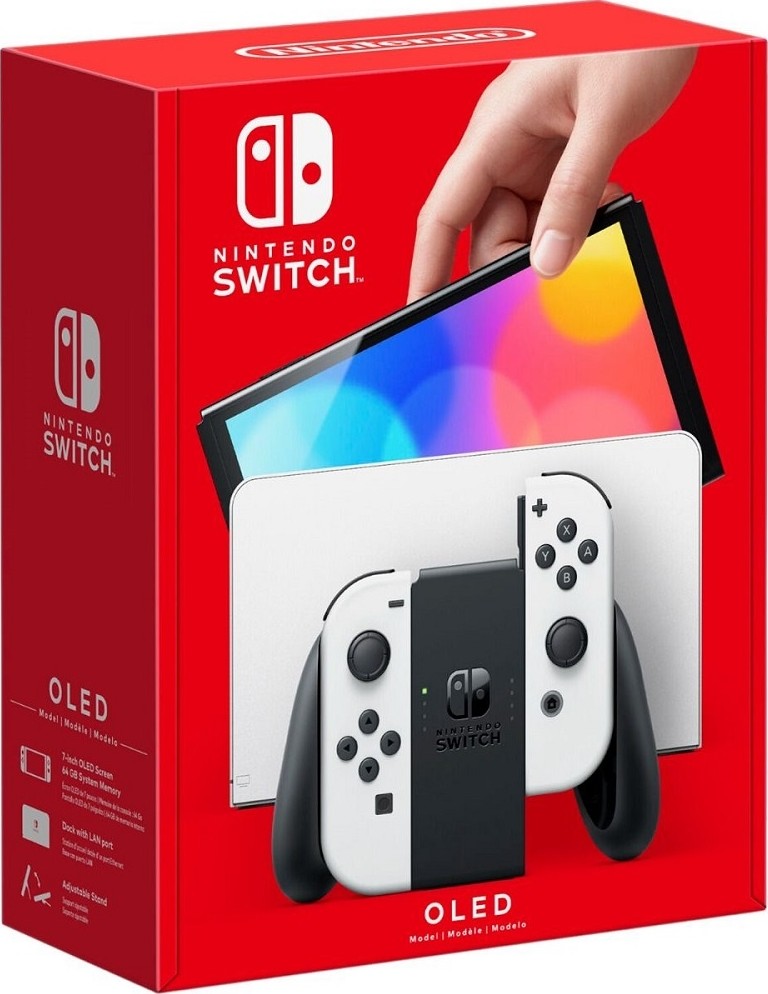 Nintendo Switch Oled Model White Set 7 Inch Colorful Screen Joy‑con Handle  Enhanced Audio Adjustable Console Stable Tv Mode - Handheld Game Players -  AliExpress