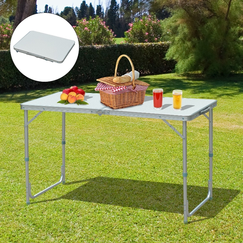 Portable folding sales camping table