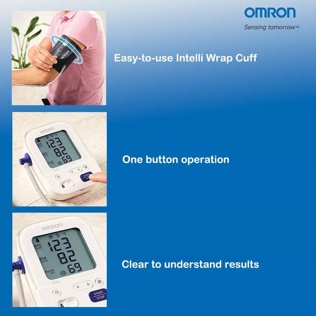 Omron HEM-7131-E, M3 Automatic Blood Pressure Monitor