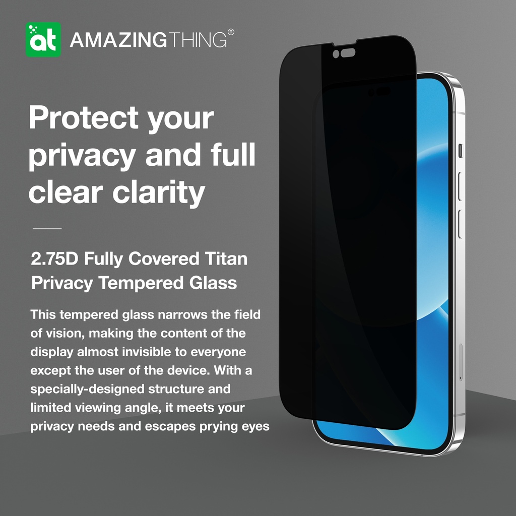 Radix Privacy Tempered Glass Screen Protector