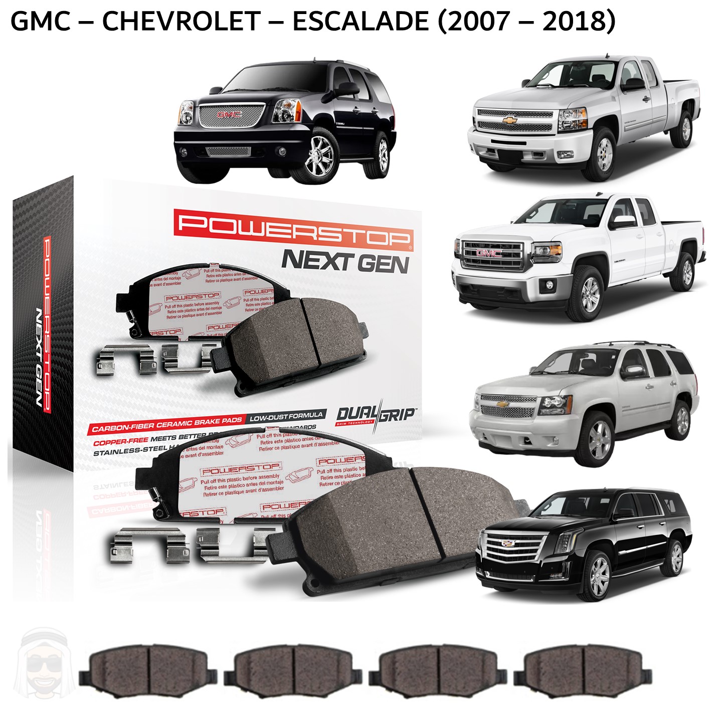 GMC Chevrolet 2005 to 2020 (Sierra Yukon Denali Silverado