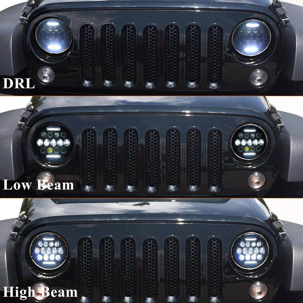 Jeep led deals headlights