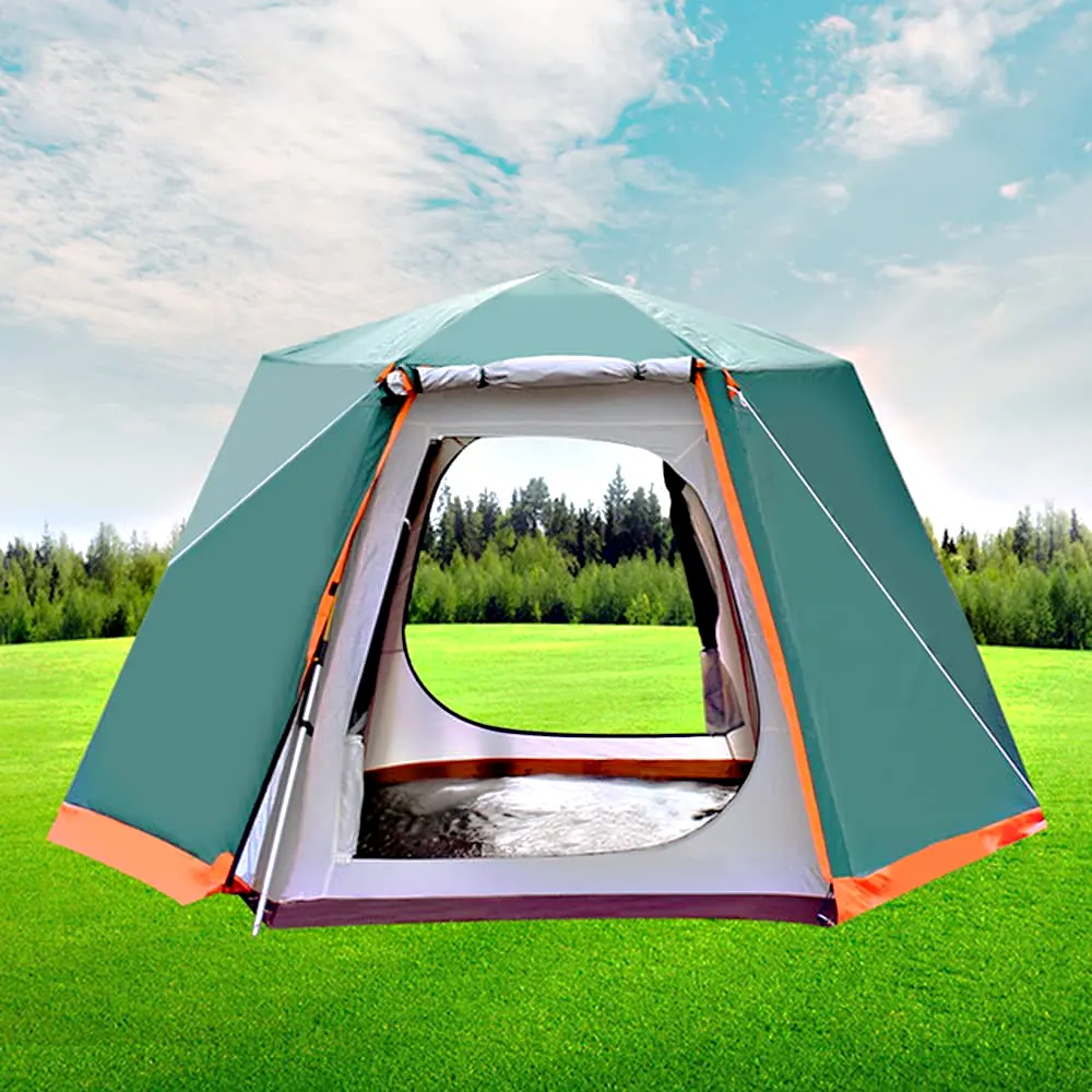 Toby's Tobys 092 Green New Upgrade Automatic Camping Tent Outdoor 
