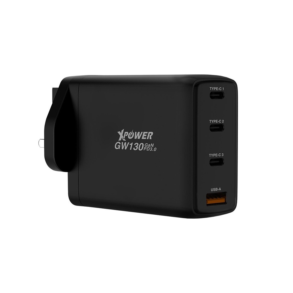 Xpower gw130 120w wall charger black Jomla.ae