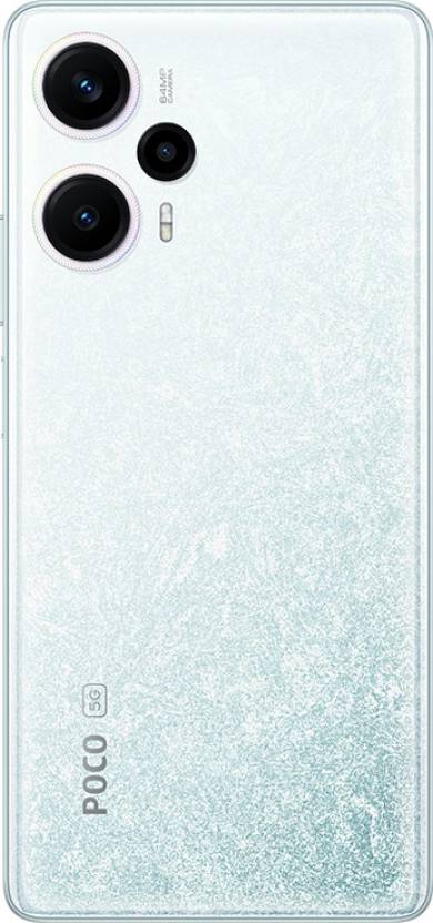 Xiaomi POCO F5 Smartphone, 12+256GB Dual-SIM - White (UK Version + 2 Years  Warranty)