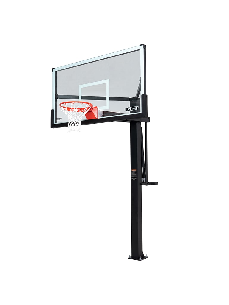 Bolt Down Basketball Hoop