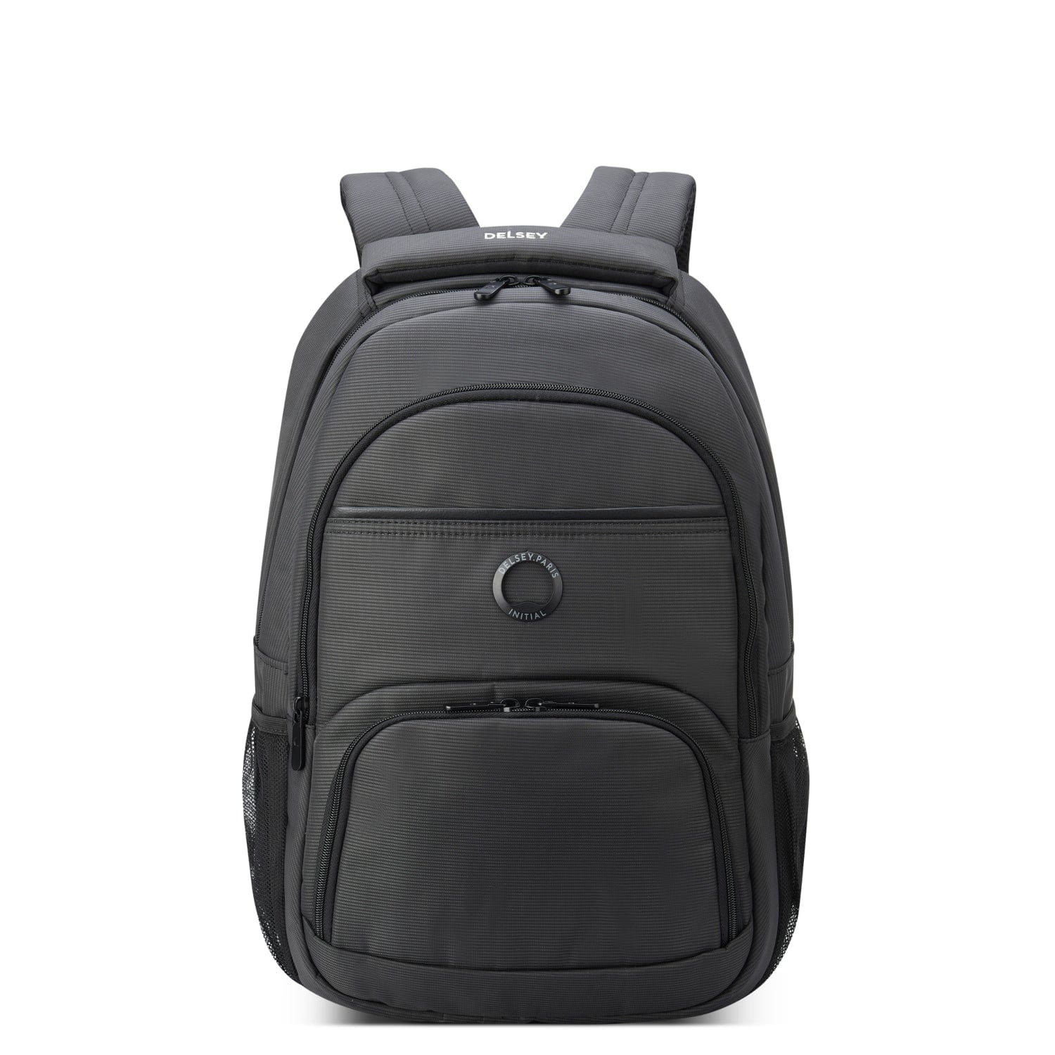 Delsey Element Aviator 15.6" Laptop Protection 2 Compartment Backpack Graphite Jomla.ae