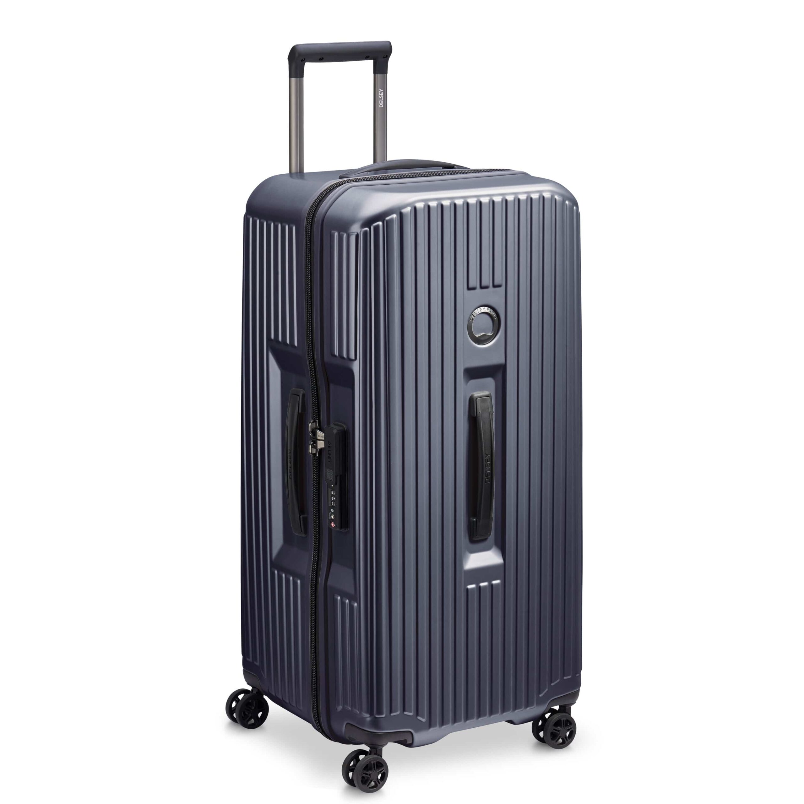 Delsey Securitime Zip 80cm Hardcase 4 Double Wheel Expandable Cabin