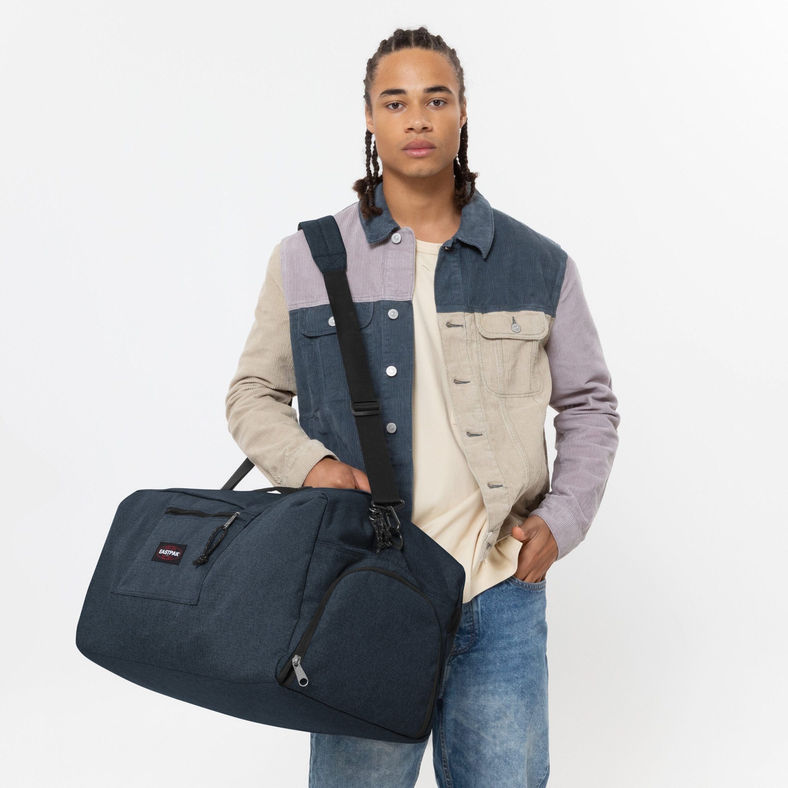 Eastpak on sale triple denim