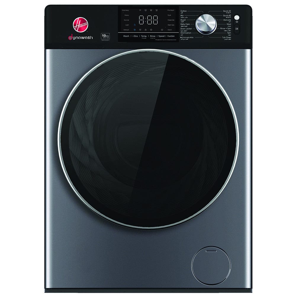 Hoover Direct Drive Front Load Washing Machine, Silver HWMS1014IDS