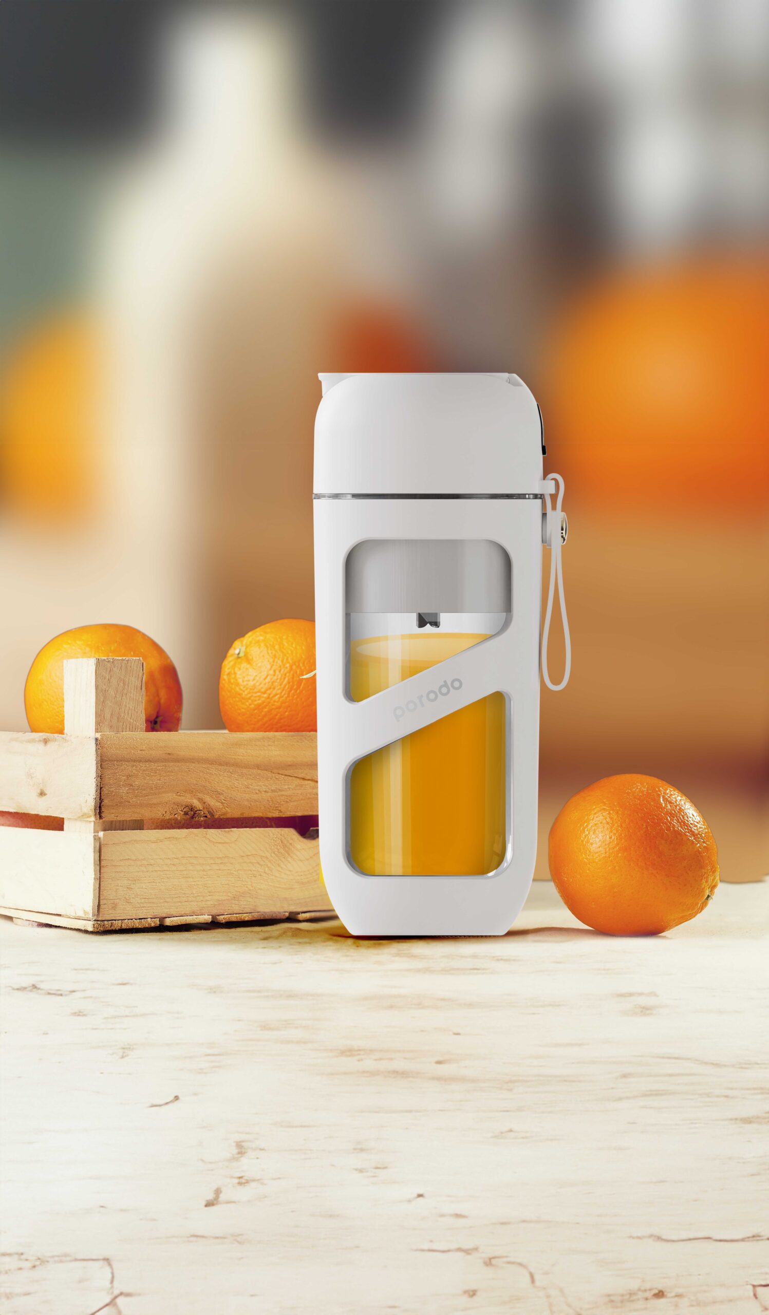 Porodo Lifestyle Portable Cordless Citrus Juicer / Battery Powered