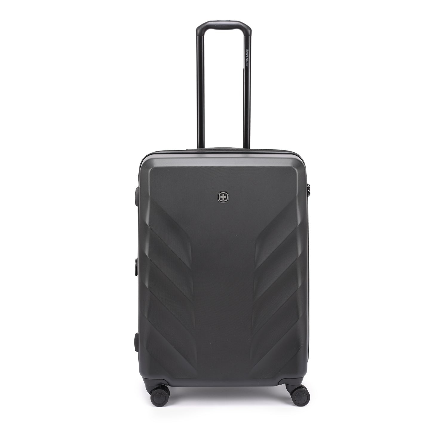 Wenger Motion 69cm Hardside Expandable Check-In Luggage Trolley Black ...