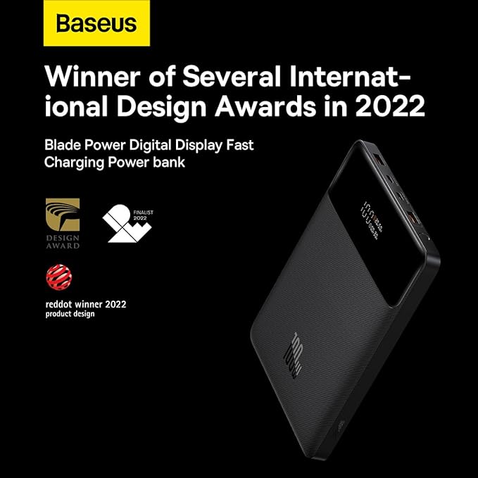 Baseus Blade Laptop Power Bank 100W 20000mAh