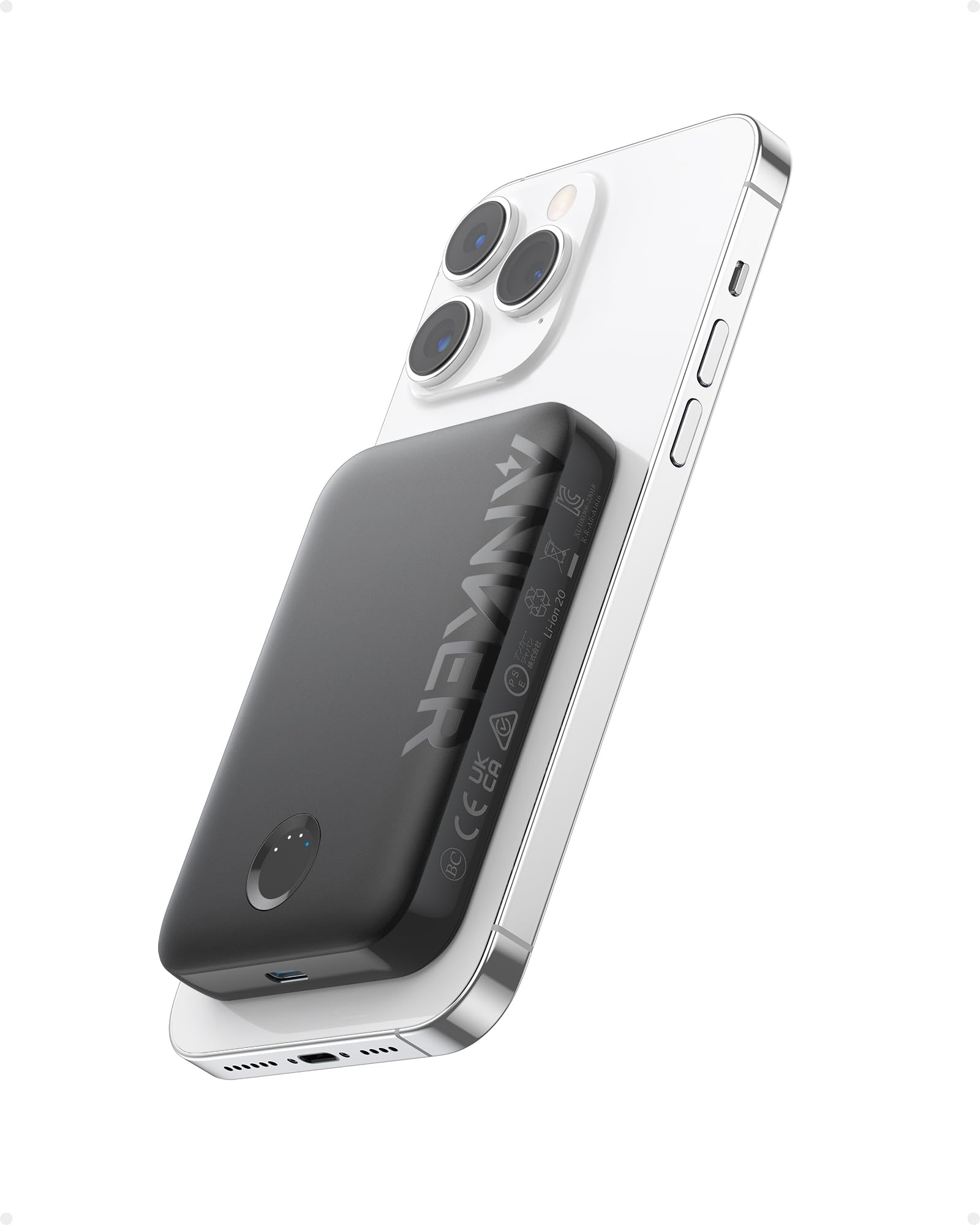Anker MagGo Power Bank ×２台セット Order Anker MagGo Power Bank Magnetic And Slim With Foldable Stand
