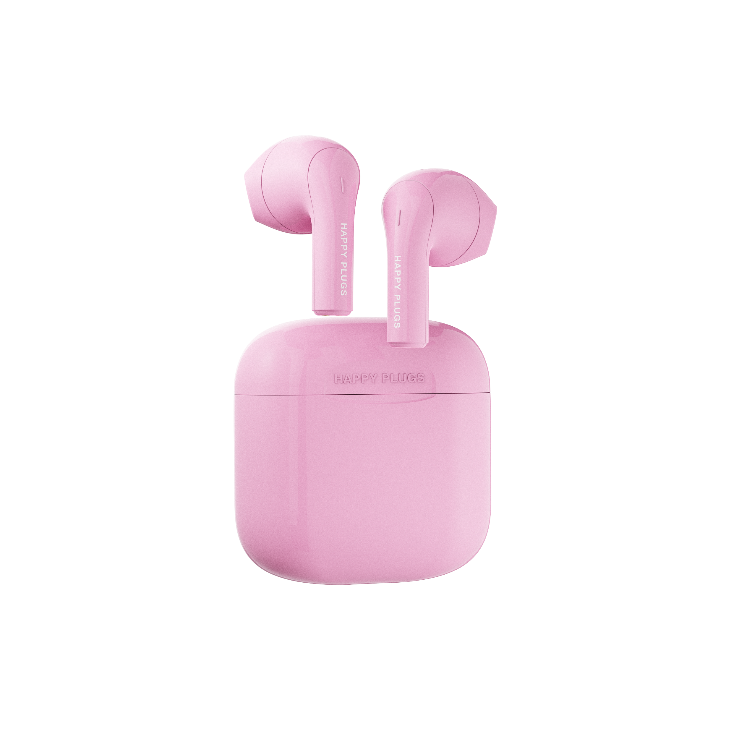 اطلب سماعات لاسلكية لون وردي فاتح من هابي بلغس Happy Plugs Joy True Wireless Headphones Pink 1040