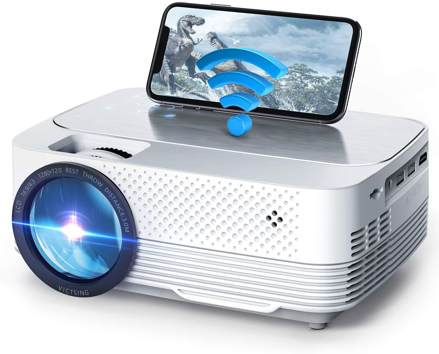 Order Wownect Android Projector |1080P Full HD Supported 4000L Outdoor ...