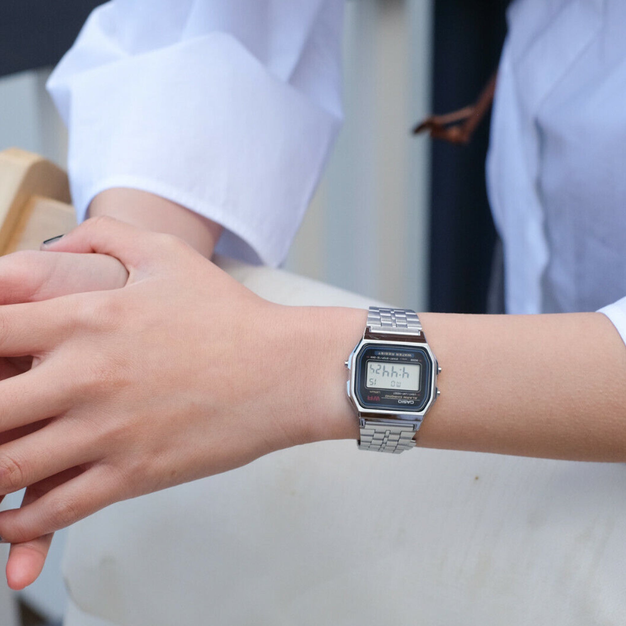 Order Casio Unisex Vintage Digital Watch Stainless Steel Japan