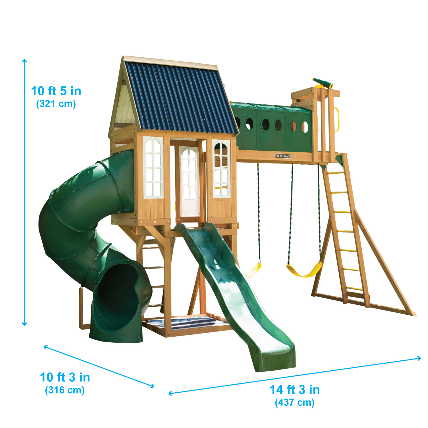 Kidkraft skyline store wooden playset