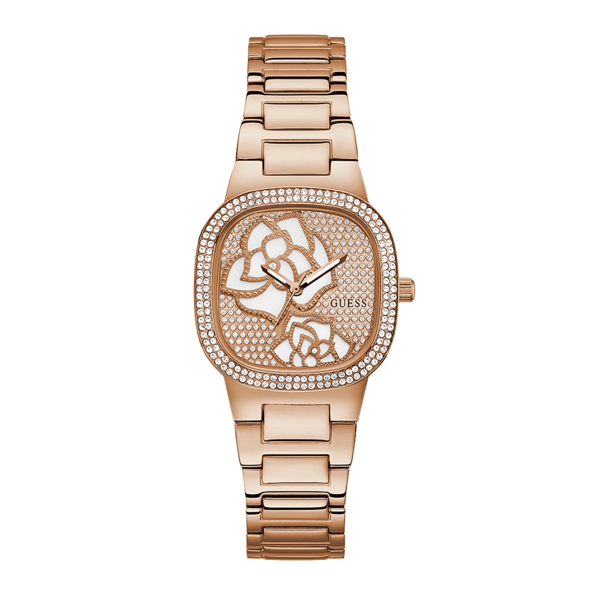 Rose gold deals guess watch