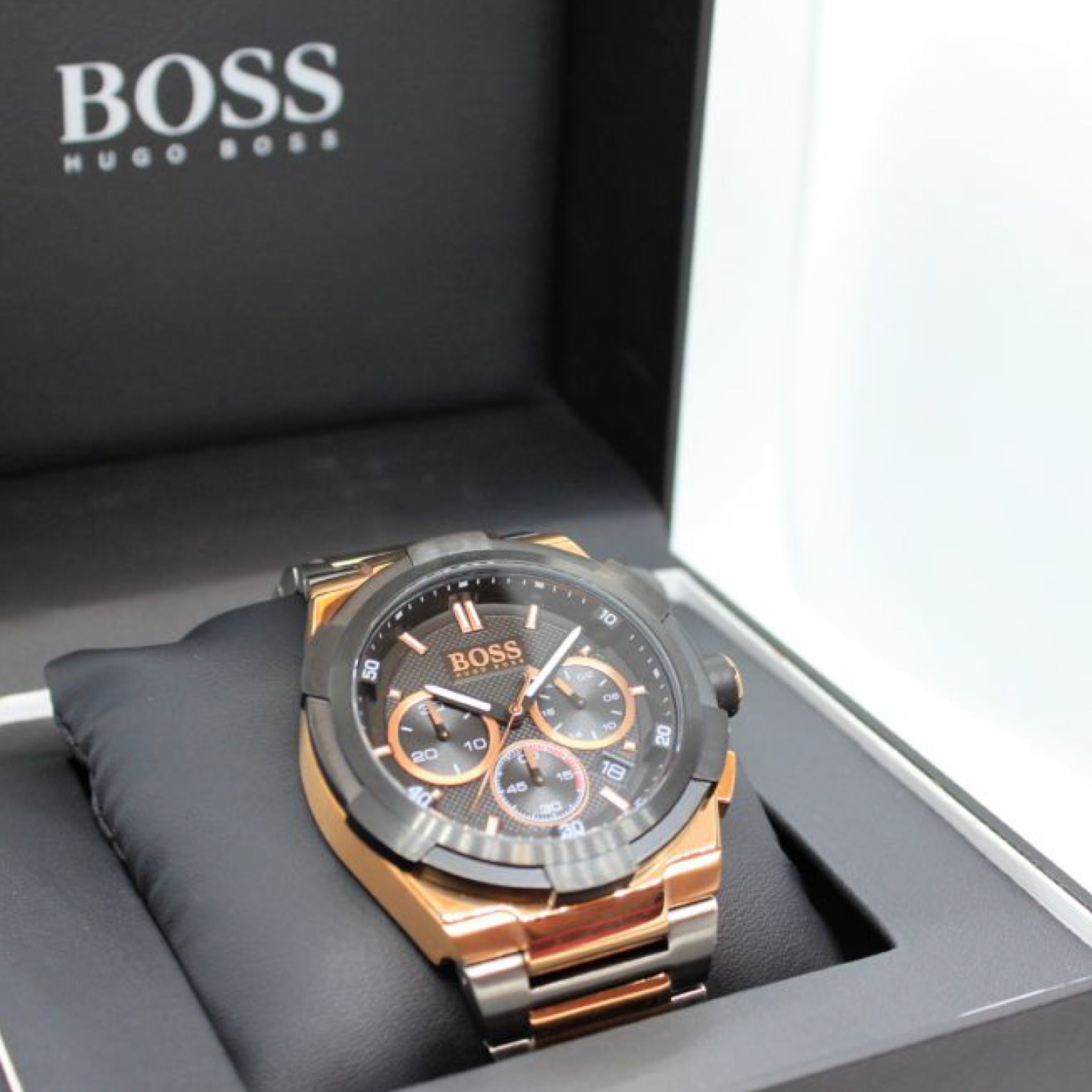Order Hugo Boss Men's Chronograph Quartz Watch With Stainless