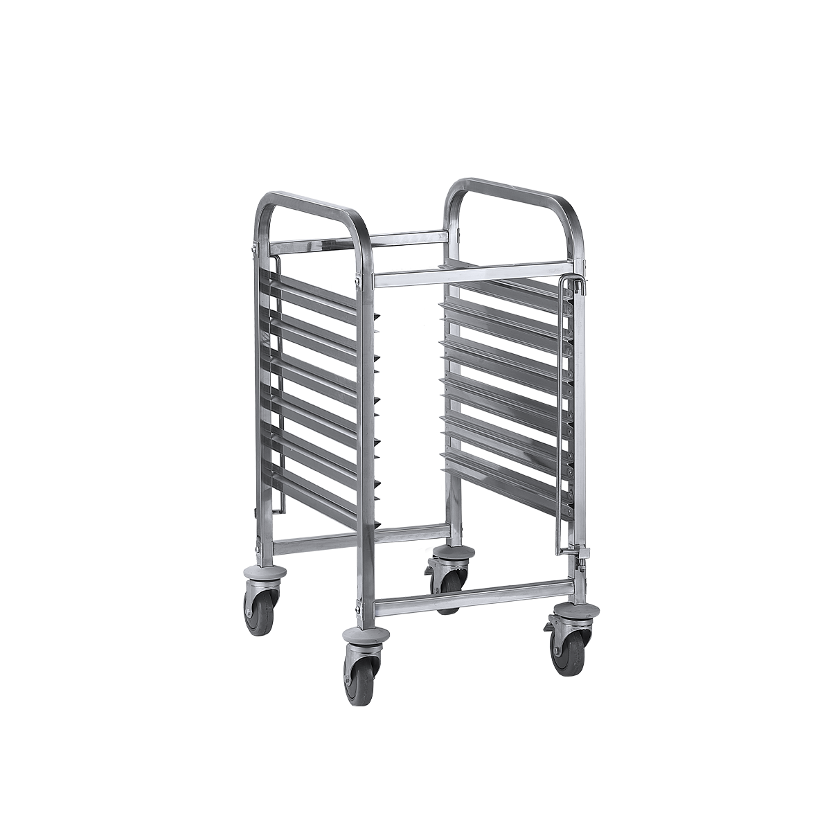 Order Jiwins 6 Piece 2/1 GN pans 6-Tier Rack trolley Silver Stainless ...