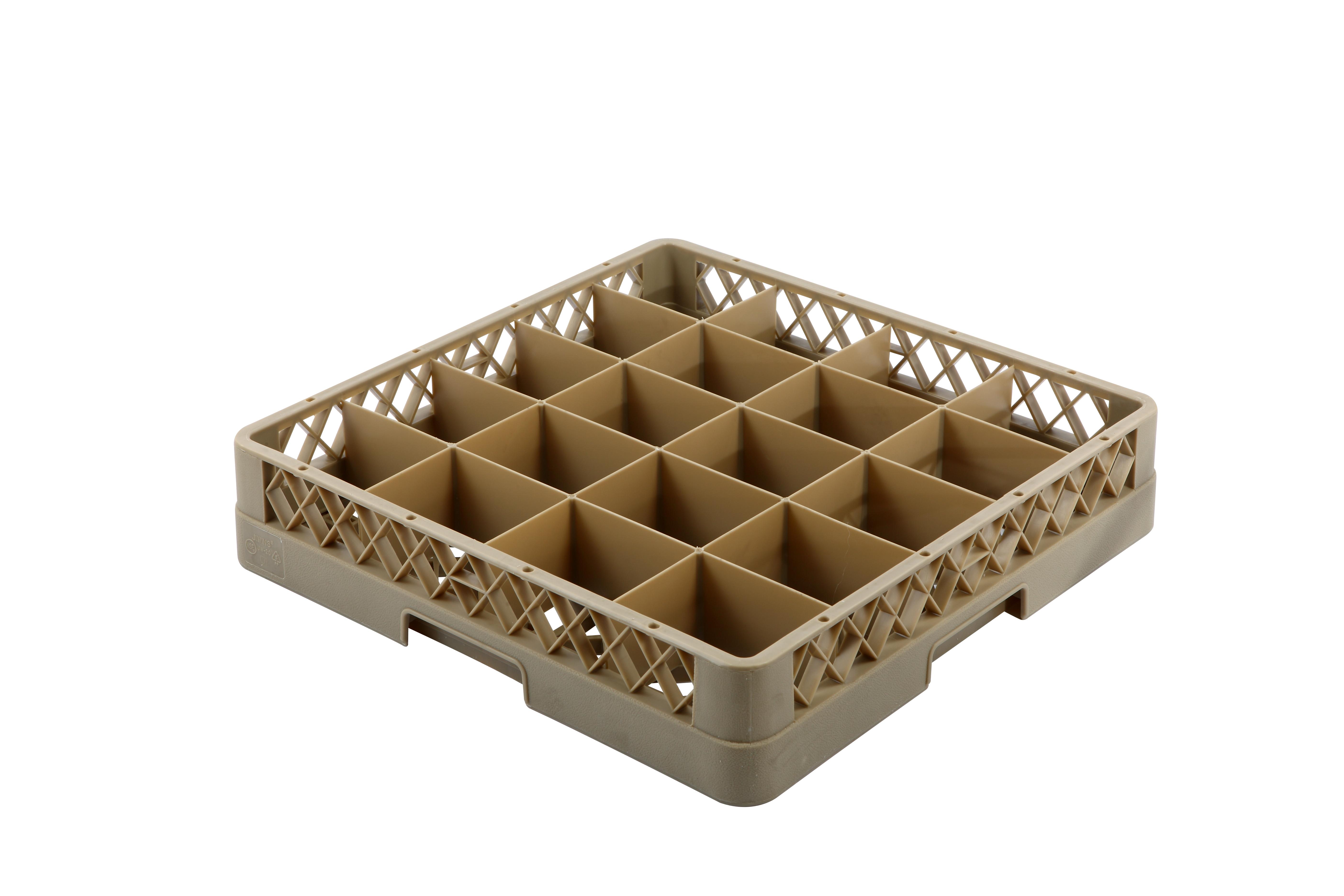 Order Jiwins Plastic 20-compartment Glass Rack Beige Now! | Jomla.ae