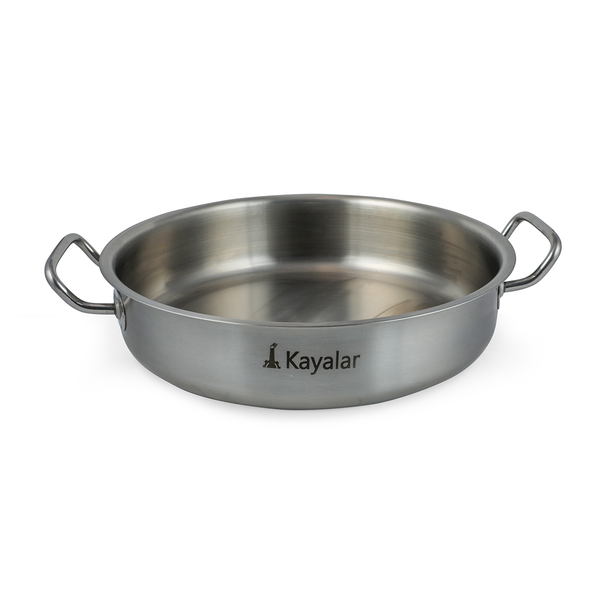 Kayalar Stainless Steel Brazier With Out Lid Liter Silver Stainless