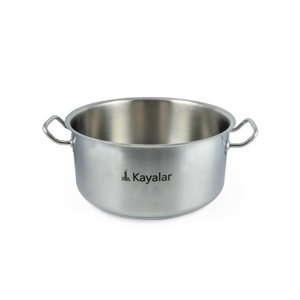 Kayalar Stainless Steel Stew Pot Sha Literow With Out Lid Liter