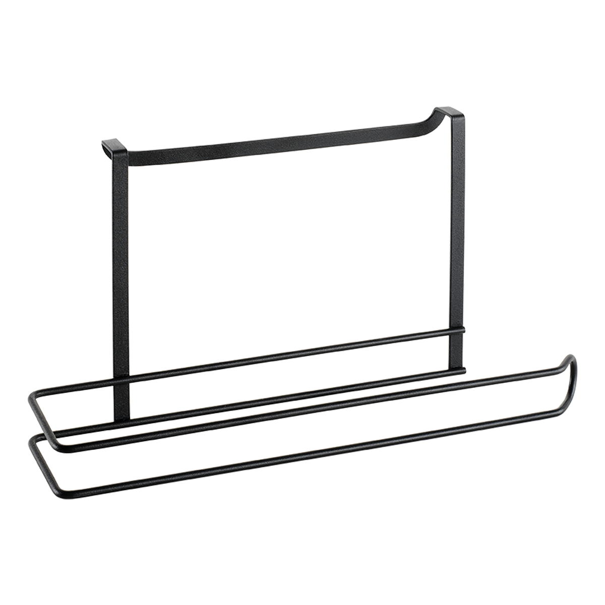 Metaltex Steel Kitchen Paper Holder Galileo Lava Black Steel | Jomla.ae