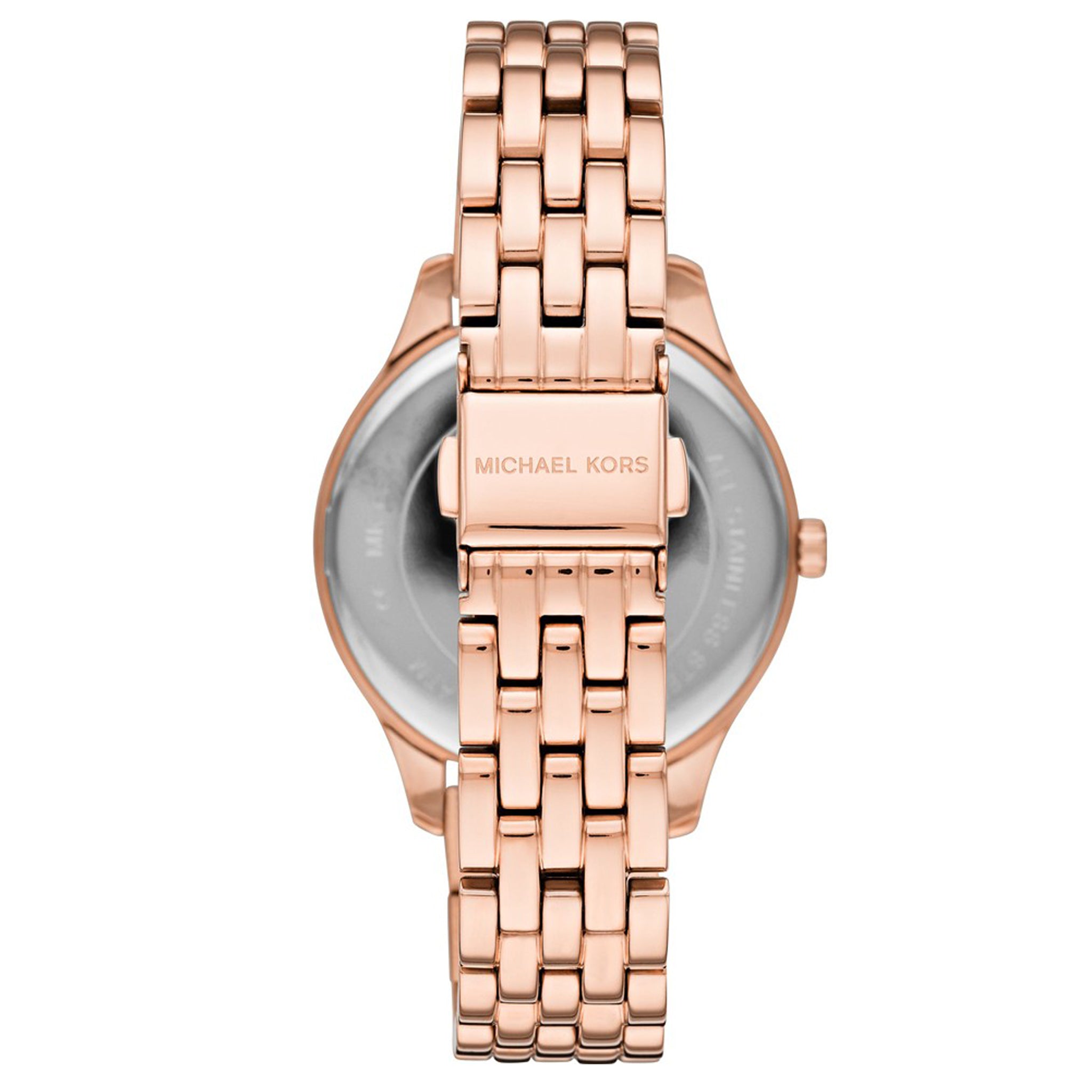 Order Michael Kors Mk6641 Quartz Rose Gold Stainless Steel White