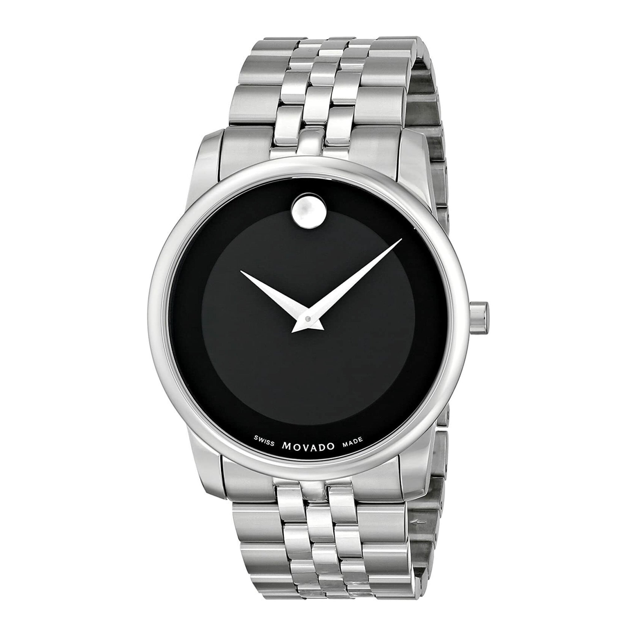 Montre MOVADO Master Homme - 44mm - Acier Inoxydable - Mouvement Suisse - Verre Saphir - Occasion