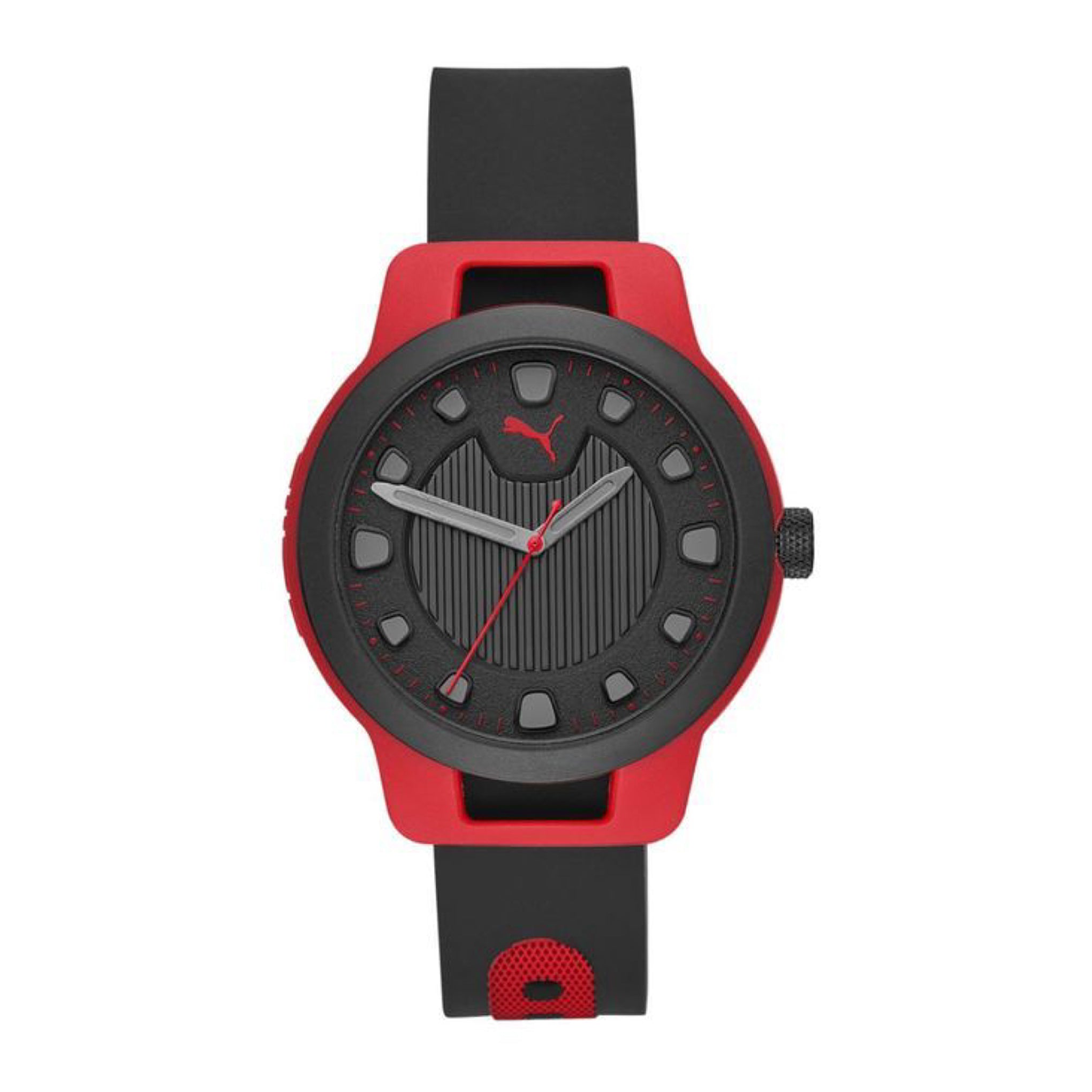 Order Puma Men's Reset Red Round Silicone Watch 43mm - P5001 Now ...