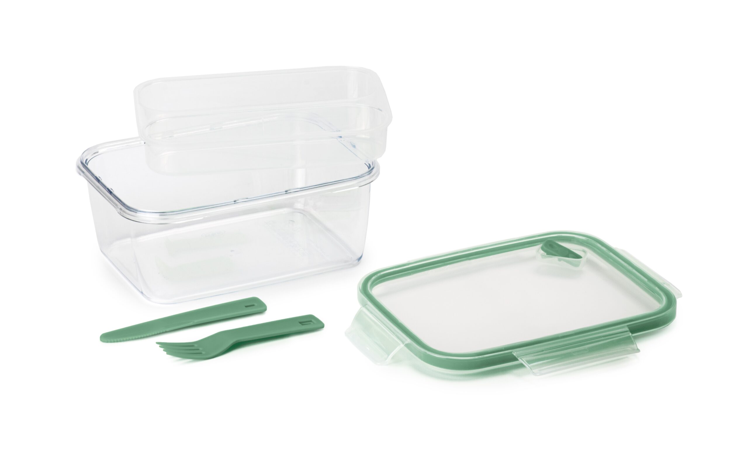 Snips Tritan Renew Airtight Rectangular Lunch Box 1.5 Liter with PP ...