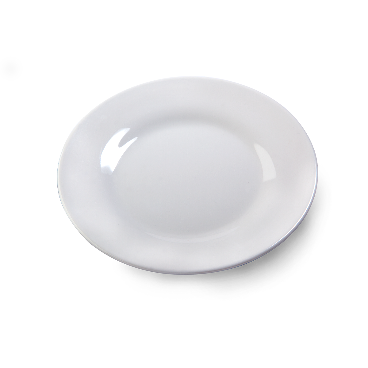 White 2024 melamine plates