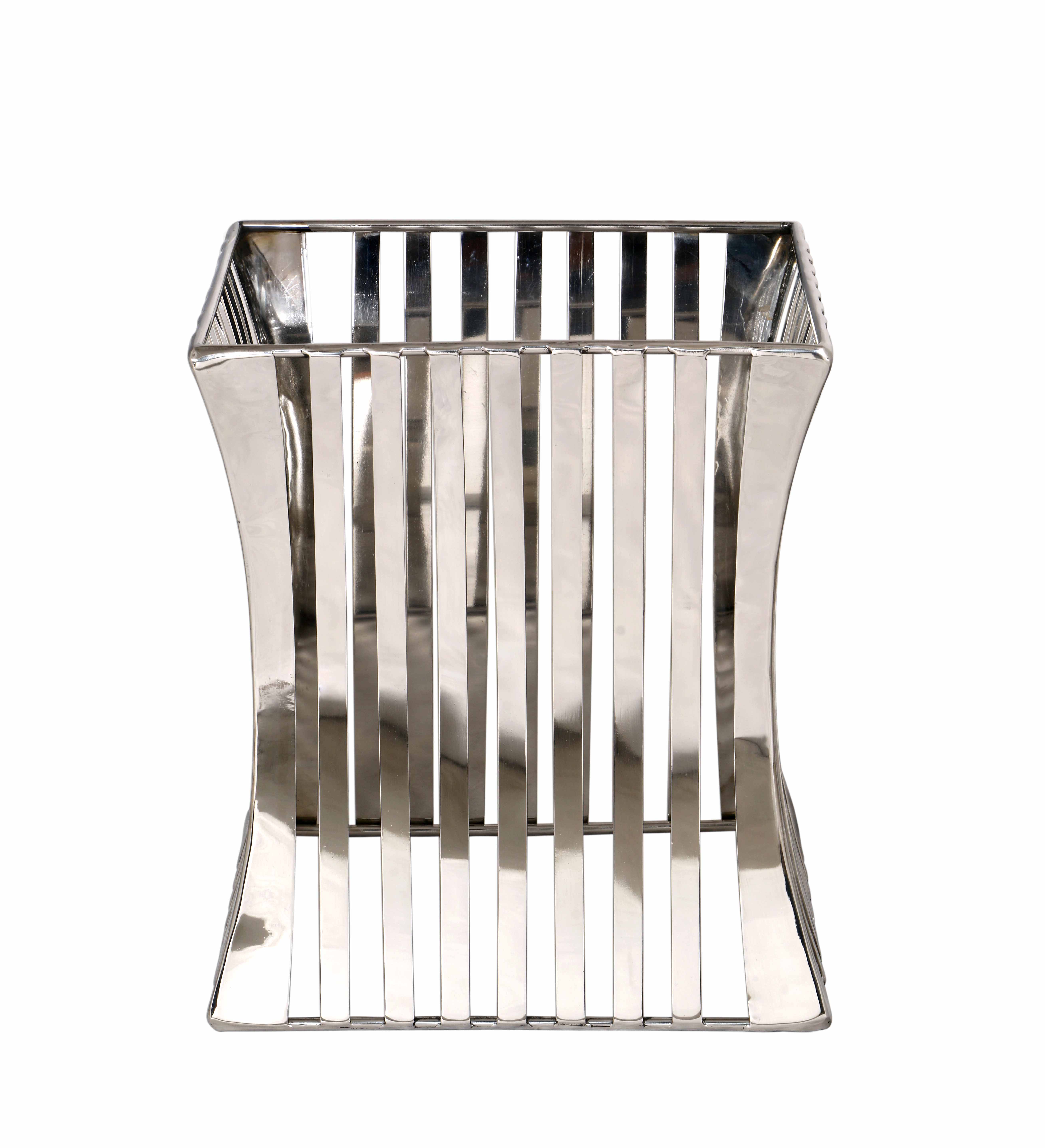 Order Vague Stainless Steel Square Riser Set India Silver Stainless ...