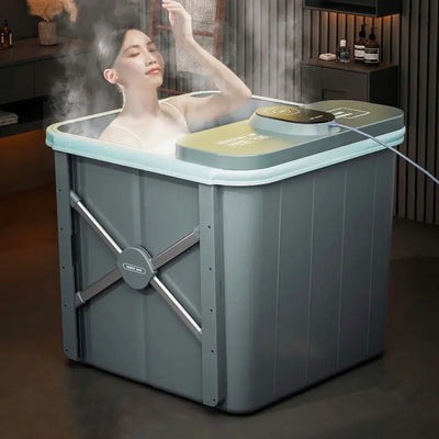 Order Volcano Bath Tub Automatic Heating Steam Bath Bucket For
