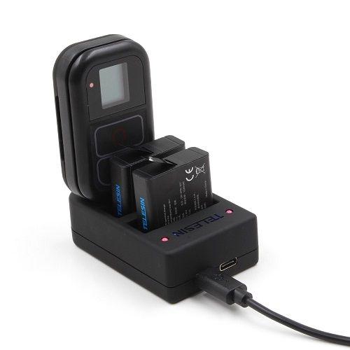 Order TELESIN USB Slots Battery Charger for Hero 6,7 for Smart