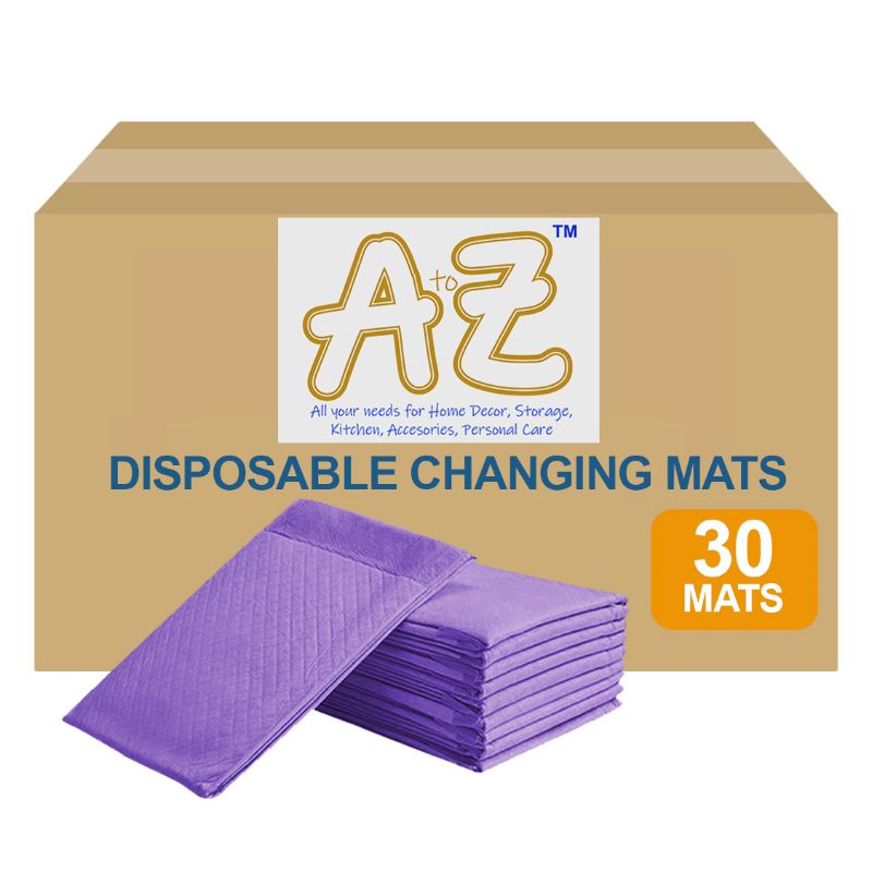 Order A to Z - Disposable Changing mats (45x60cm) Large, Pack Of 30 ...
