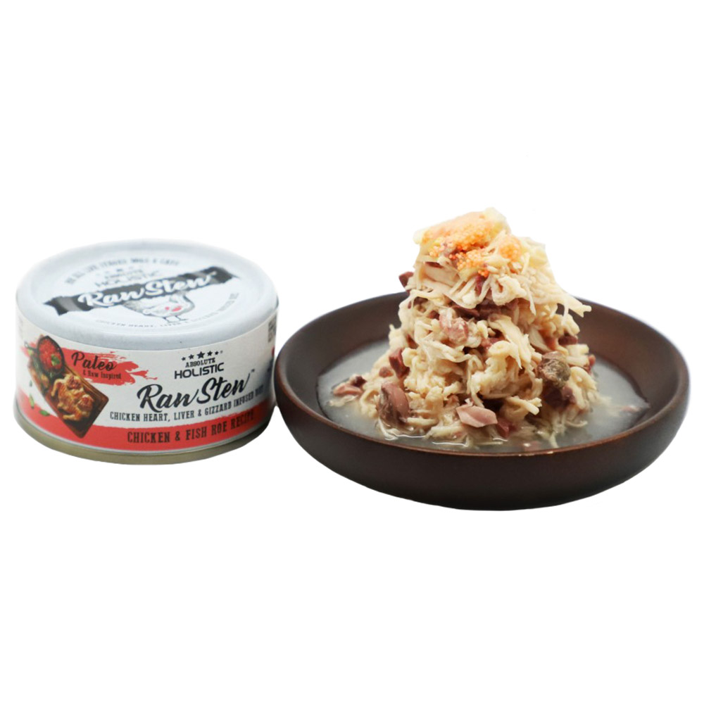 Absolute Holistic - RawStew - Chicken & Fish Roe Recipe 80g | Jomla.ae